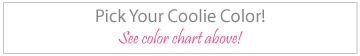 Wedding Koozie Colors