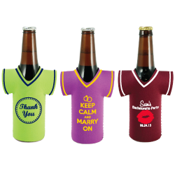 Longneck Bottle Jersey Koozie